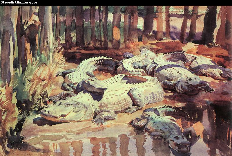 John Singer Sargent Muddy Alligators